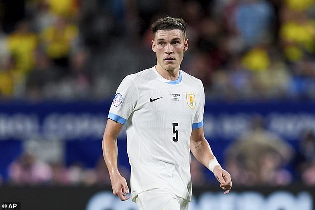 The club has a view to acquiring Paris Saint-Germain's Manuel Ugarte (pictured) should they offload either McTominay or Casemiro
