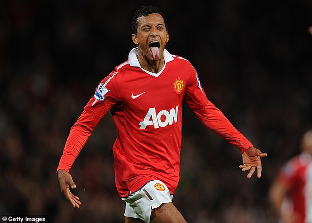Nani won four Premier League titles and the Champions League during his time at Man United