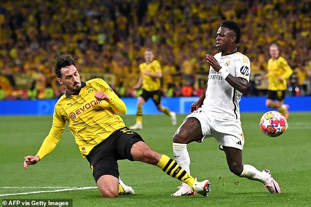 Hummels left Borussia Dortmund after their Champions League final loss to Real Madrid