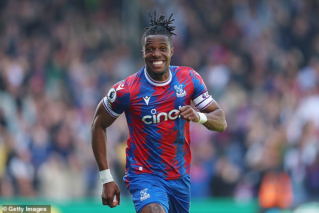 Zaha departed Palace for Galatasaray last summer but is able to leave Turkey just 12 months on