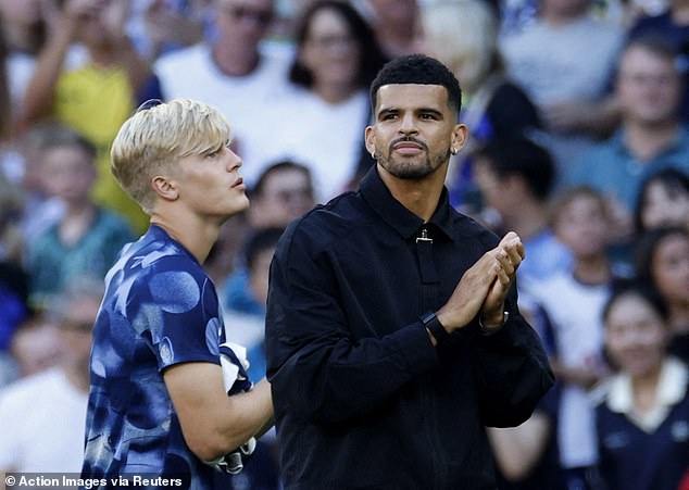 Bournemouth saw their standout forward Dominic Solanke (right) move to Spurs for £65m