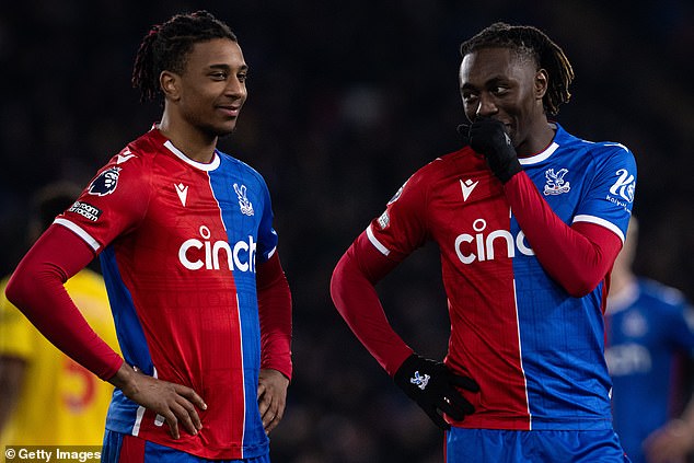 There has been heavy interest in Eze, with Palace already losing Michael Olise (left) this summer