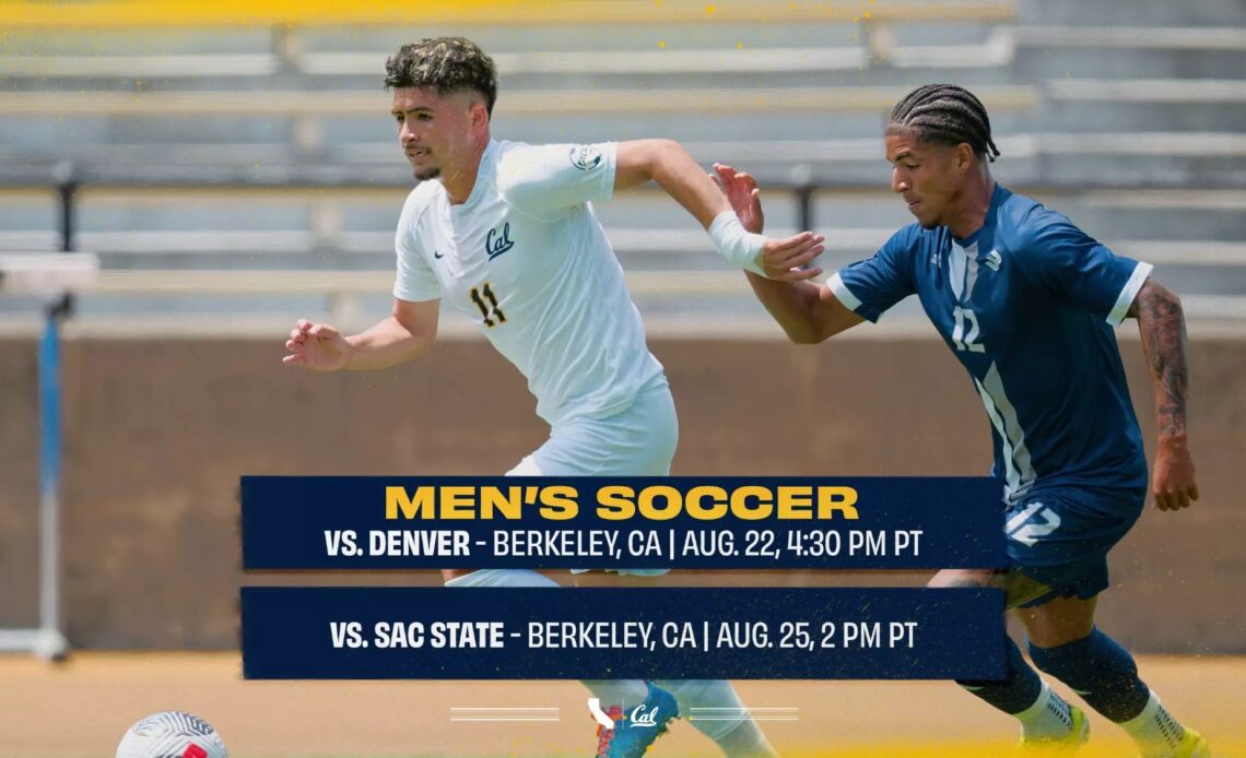 Cal Hosts Denver, Sac State To Open Season