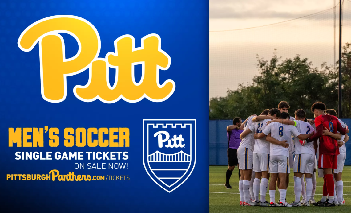 Pitt Men’s Soccer Single-Match Tickets On Sale Now; Promotional Schedule Announced