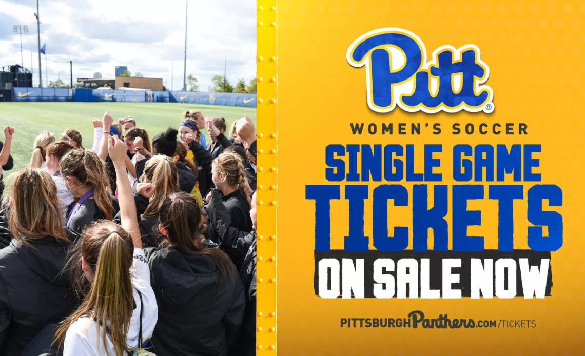 Pitt Women’s Soccer Releases 2024 Promotional Schedule