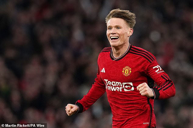 Matic says Scott McTominay (pictured) is a 'hard to replace' player, after his transfer to Napoli