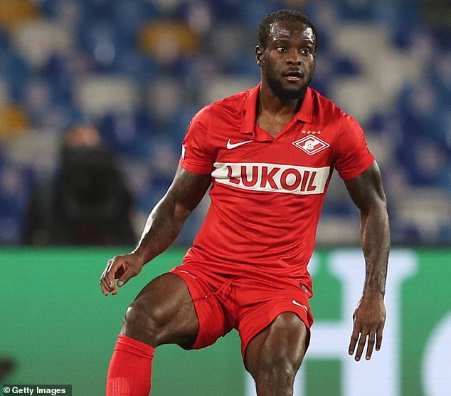 Moses had spent the last four seasons in the Russian Premier League with Spartak Moscow