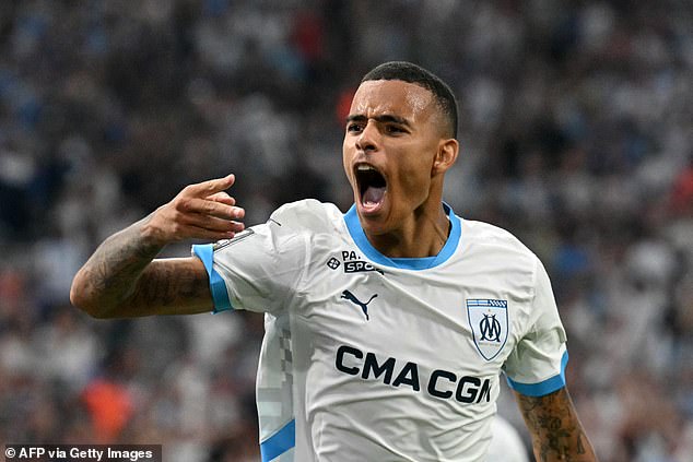 Marseille have been handed an immediate return on their investment in the former United star, with Greenwood scoring five goals in his opening three appearances