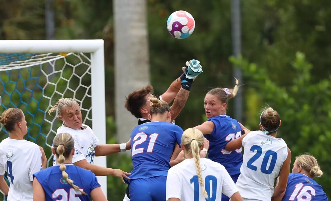 Florida and FGCU Tie 0-0 Sunday