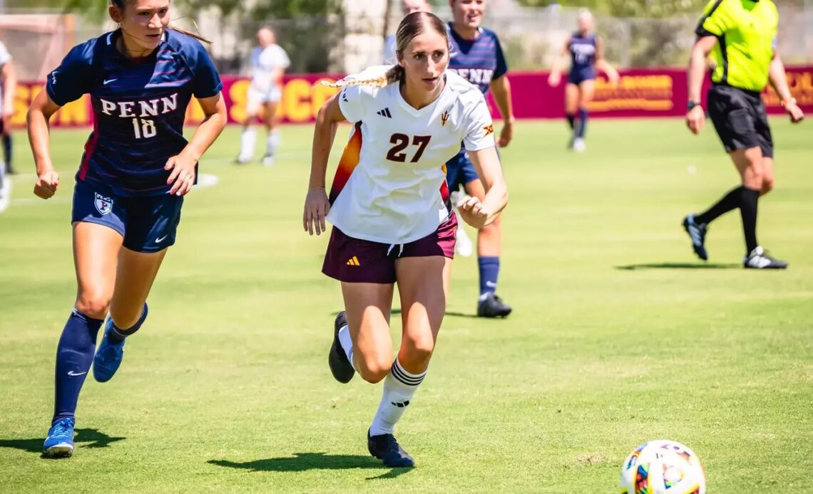 Soccer Welcomes Utah Tech to Tempe on Sunday