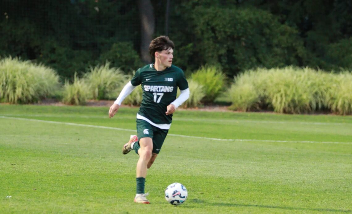 Spartan Men's Soccer Hits the Road to Face In-State Rival Oakland Monday