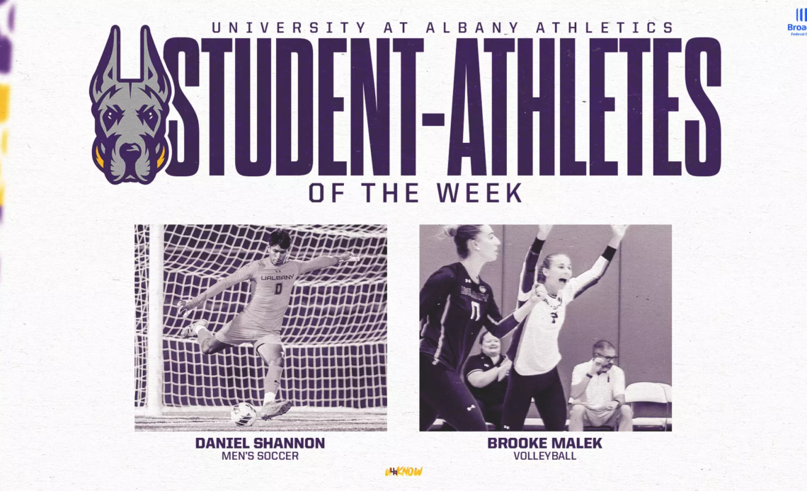 UAlbany Athletes of the Week - 2024-25