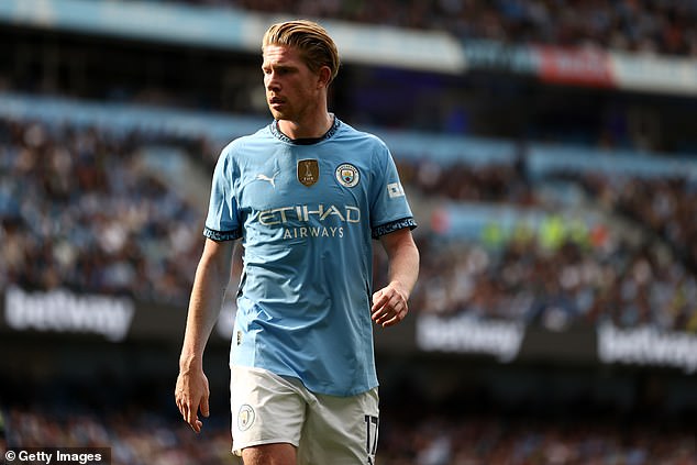 Man City are claimed to view Wirtz as a potential long-term successor to Kevin De Bruyne