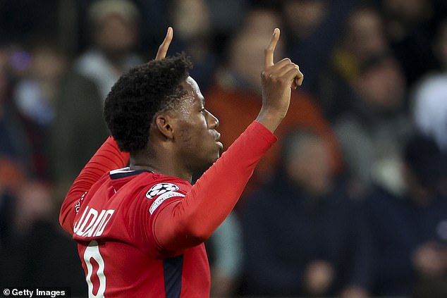 Jonathan David of Lille is another attacking option that Juventus are reportedly considering