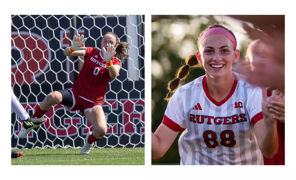 Bodmer & Gil Named B1G Women's Soccer Players of the Week