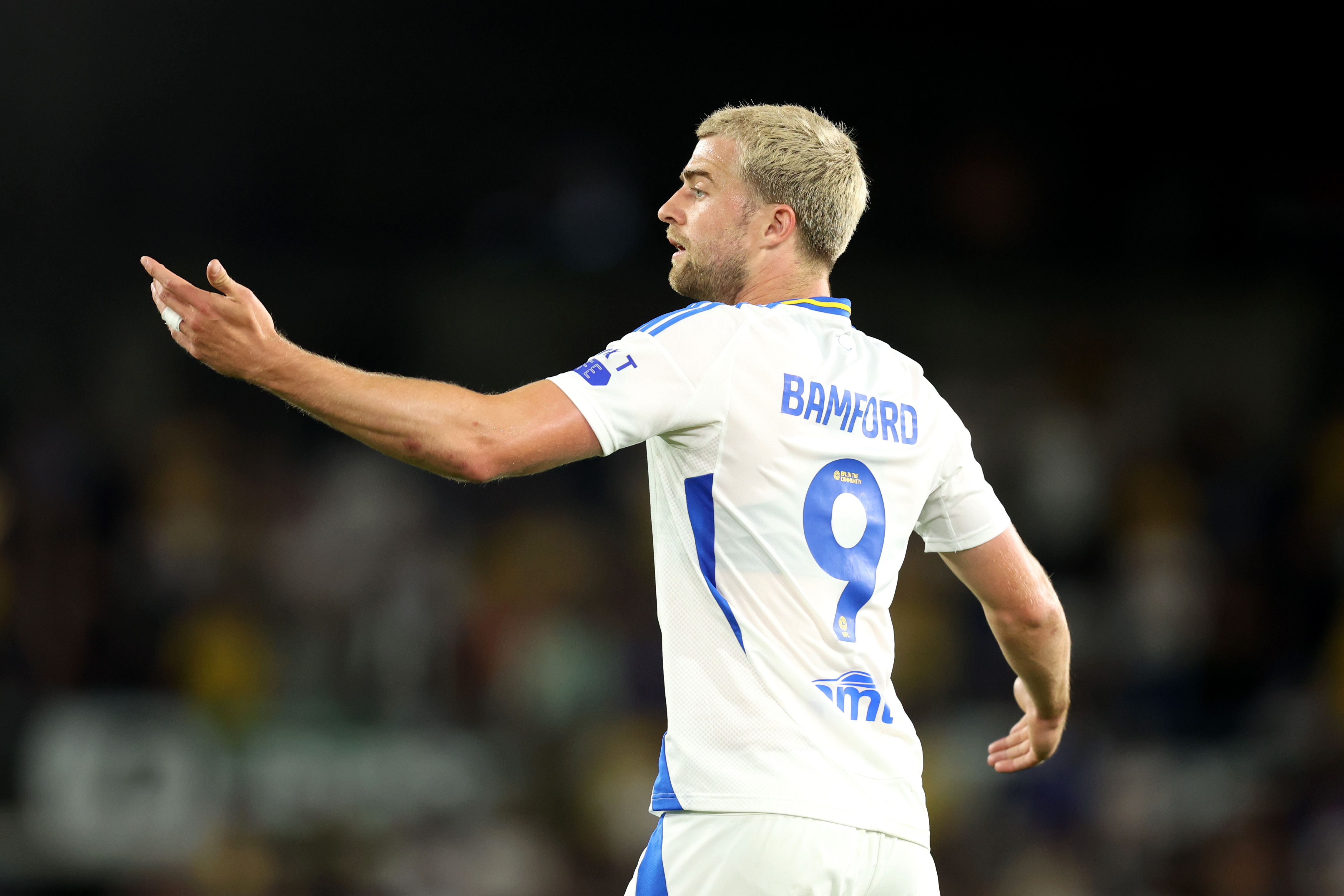 Patrick Bamford in action for Leeds