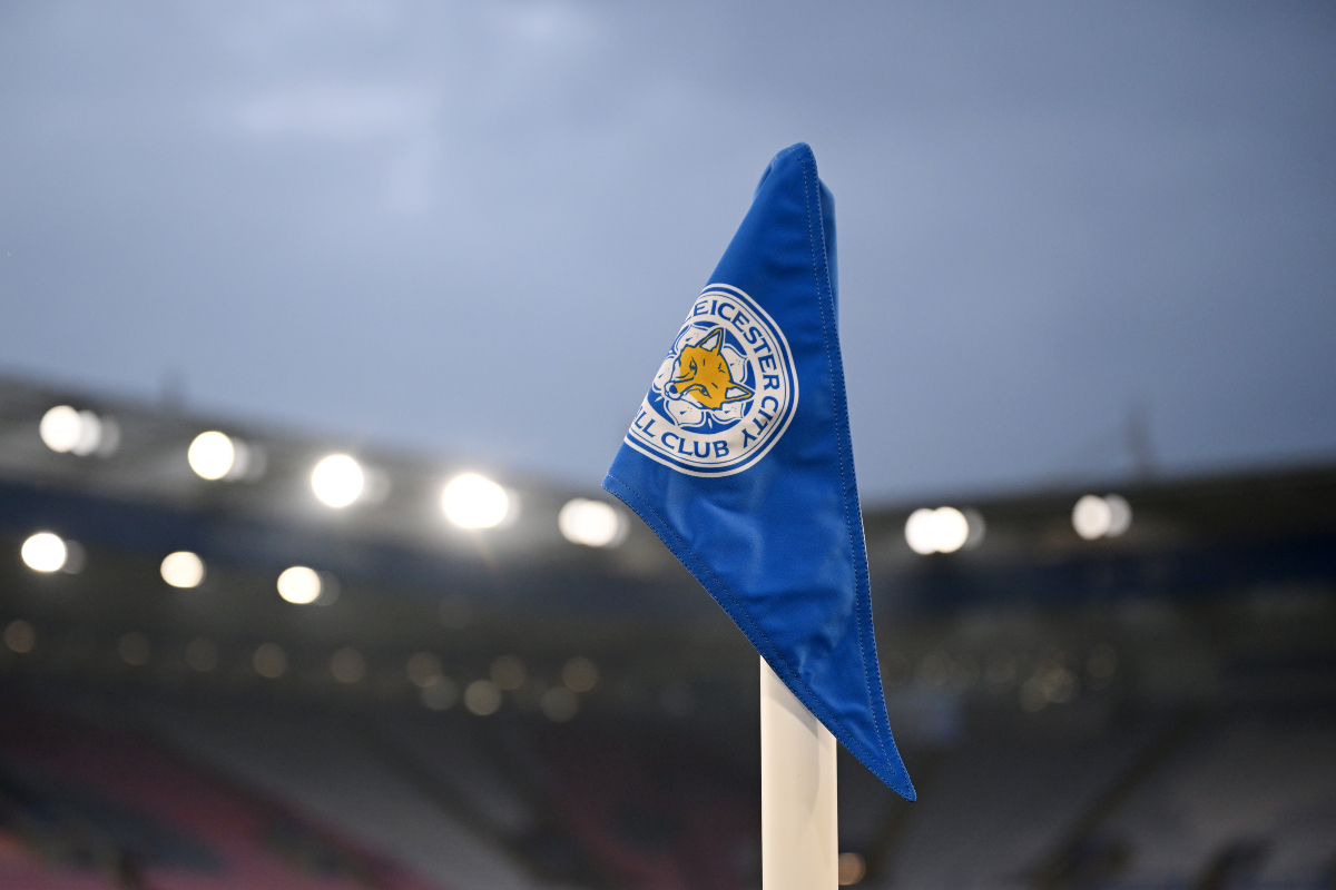 Corner flag at Leicester City