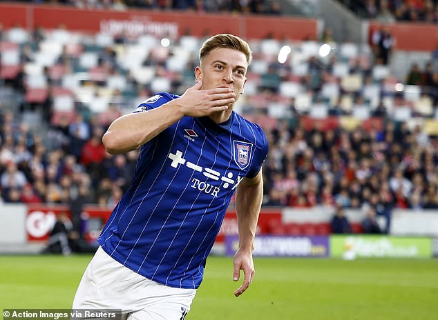 Ipswich forward Liam Delap is reportedly being tracked by leading Premier League clubs