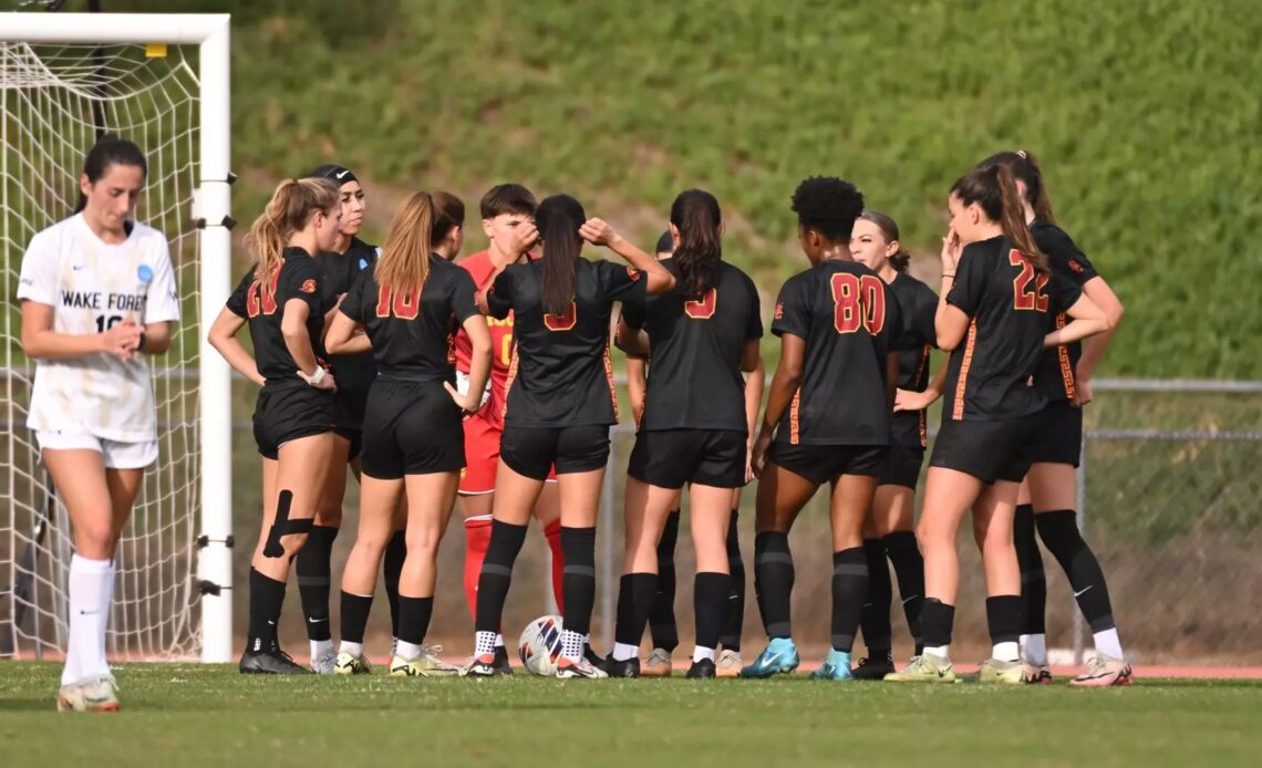 USC Women's Soccer Falls in PK's to Wake Forest