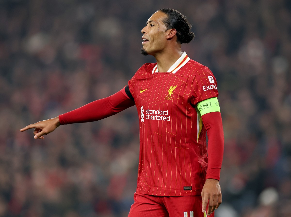 Virgil van Dijk in action for Liverpool