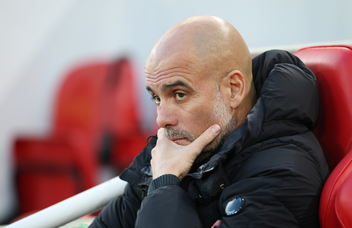 Man City boss Pep Guardiola is facing a crisis at the Etihad Stadium.