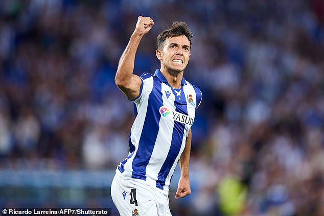 Martin Zubimendi (pictured) is reportedly ready to leave Real Sociedad next year