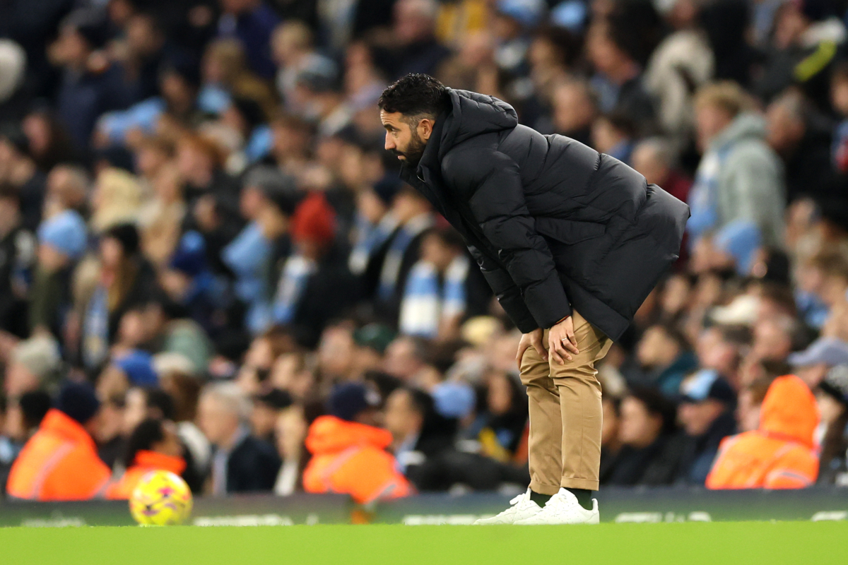 Man United manager Ruben Amorim