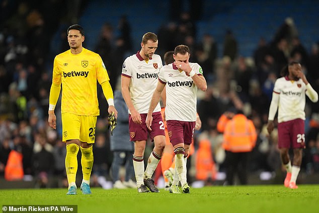 The Hammers languish in 14th place despite spending big in the summer transfer window