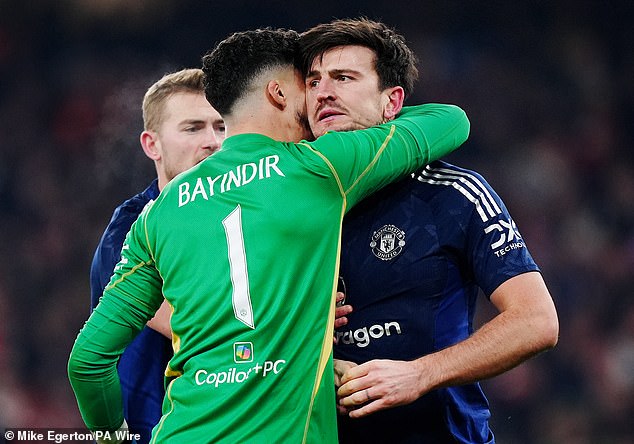 Maguire has enjoyed a renaissance and was outstanding in United's FA Cup penalty shootout win over Arsenal on Sunday