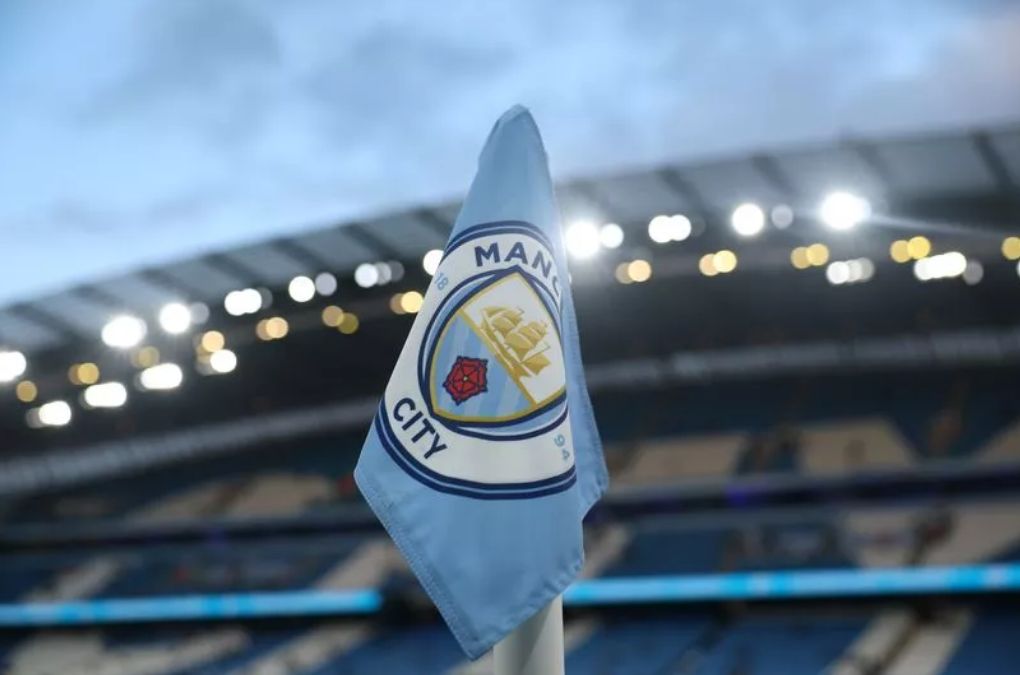 Man City corner flag